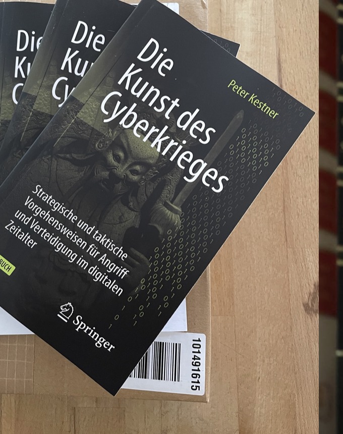 Buchcover Die Kunst des Cyberkrieges von Peter Kestner