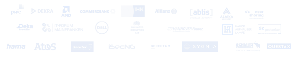 Auswahl von Referenzlogos aus der Originalseite von 21pretorian